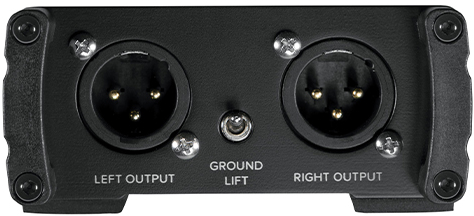 MCK Mackie MDB-2P „Passive direct box“ signalo konverteris Juoda