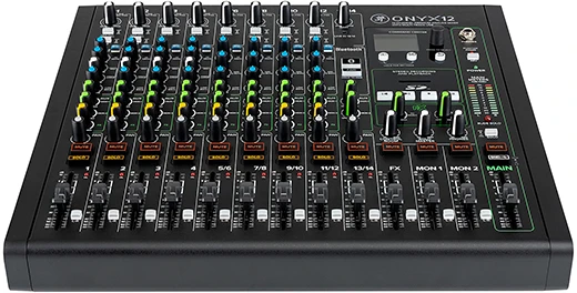 MCK Mackie ONYX 8 8 kanalai 20 – 30000 Hz Juoda