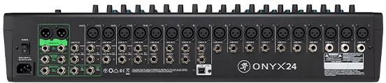 Mackie Onyx24 – Analoginis maišytuvas su USB sąsaja