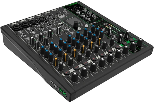 Mackie ProFX10v3+ - Analoginis maišytuvas su USB ir Bluetooth