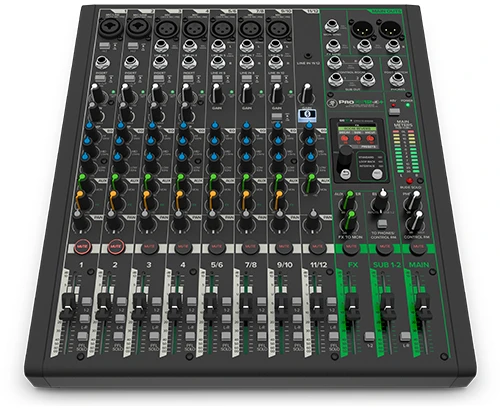 Mackie ProFX12v3+ – USB analoginis maišytuvas