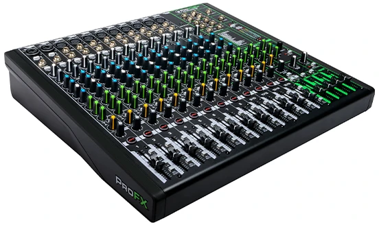 Mackie ProFX16v3 – analoginis maišytuvas su USB