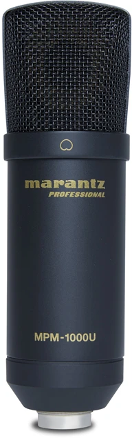 MRZ Marantz MPM-1000U mikrofonas Juoda