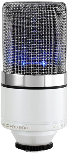 Muxlab MXL 990 Blizzard – kondensatoriaus mikrofonas