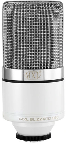 Muxlab MXL 990 Blizzard – kondensatoriaus mikrofonas