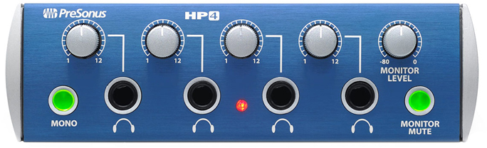PreSonus HP4 – ausinių stiprintuvas