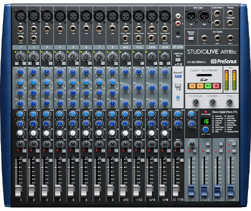 PreSonus StudioLive Mixer AR16c USB