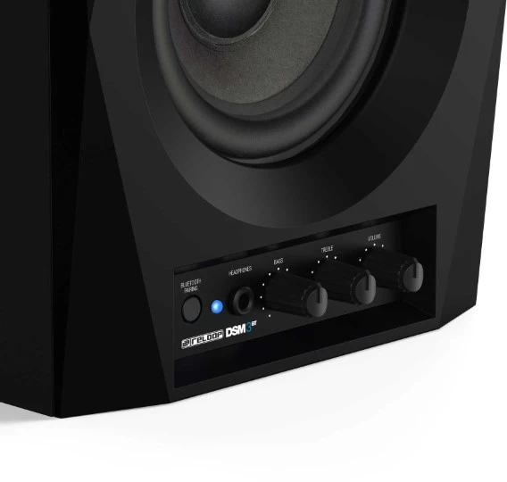 Reloop DSM-3 BT kolonėlės, Juodos spalvos