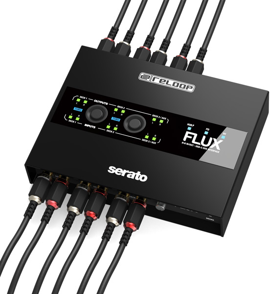 REP Reloop Flux 3.0 kanalai USB