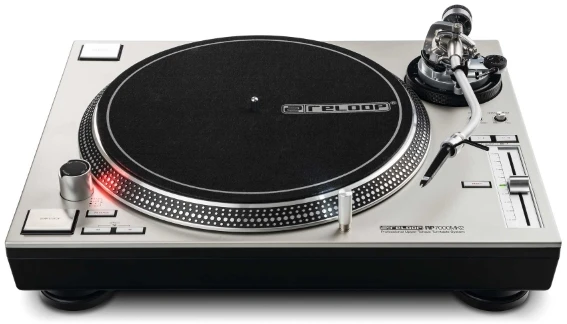 Reloop RP-7000 MK2 Sidabrinis - DJ patefonas