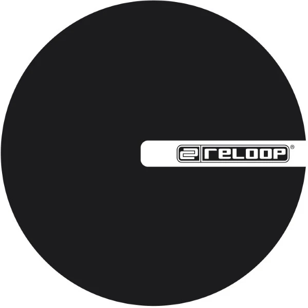 Reloop slipmat logotipas – mata do gramofonu