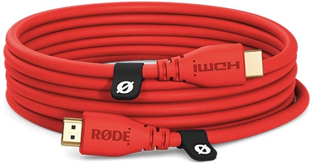 Rode raudonas HDMI laidas 3m
