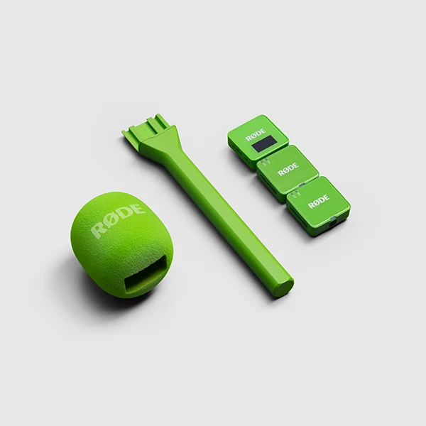 Rode Microphones Interview GO, mikrofonas - žalias, adapteris