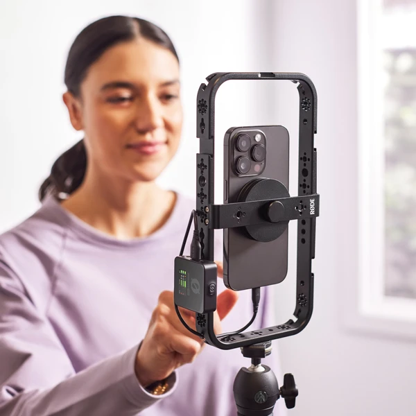 Rode Telefono Korpusas - RØDE PHONECAGE 1/4, 3/8" Aliuminis Juodas