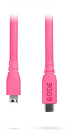RODE SC19 - Kabelis USB-C - Lightning 1.5m raudonas