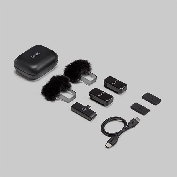„Rode Wireless Micro“ („Lightning“, „Baltas“)