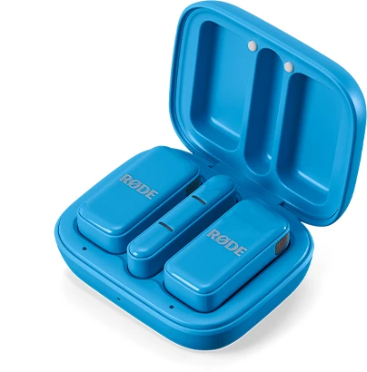 „Rode Wireless Micro“ (USB-C, „Baltas“)