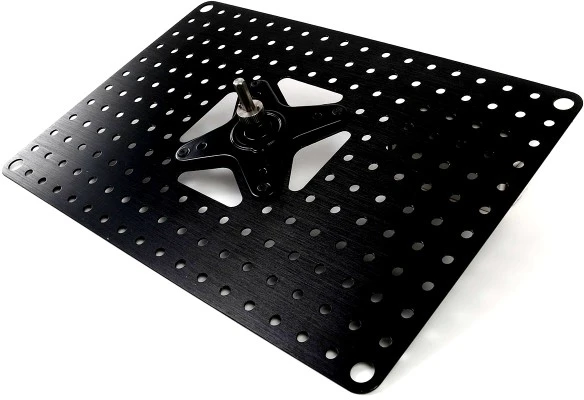 Trussardi „Triad Orbit IO-Desk“ – „IO-Equipped Utility Desk“.