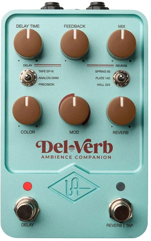Universal Audio Universalus garso Del-Verb Ambience Companion kitarapedaali