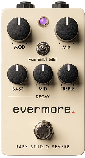 Universal Audio UAFX Golden Reverberator – gitaros efektas