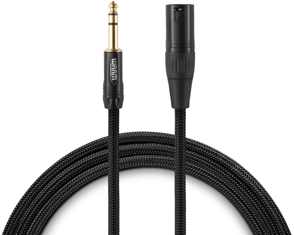 Warm Audio garso kabelis 1,8m TRS-XLR su auksine jungtimi