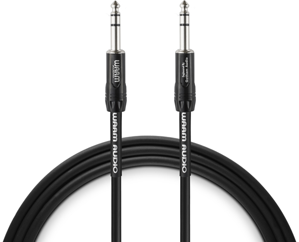 Warm Audio Šiltas garsas - Kabelis interconnect pro trs - trs 1,5m