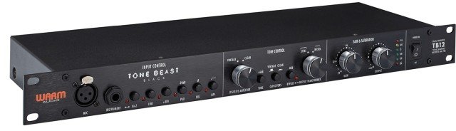 Warm Audio Šiltas audio tb12 juodas - mikrofono pirminis stiprintuvas