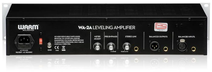 Warm Audio WA-2A – optoelektroninis lempinis kompresorius