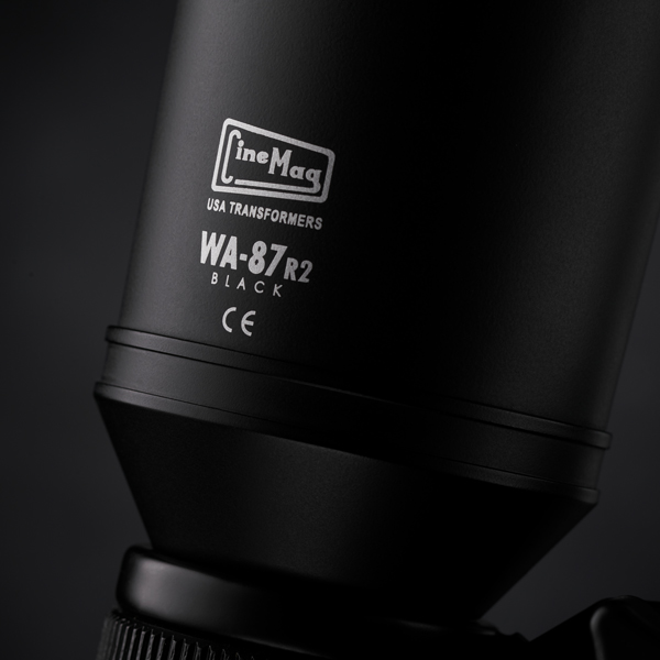 Warm Audio Šiltas audio wa-87 r2 juodas - kondensacinis mikrofonas