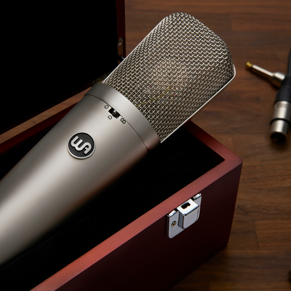 Mikrofonas WARM AUDIO Warm Audio WA-87 R2 Juodas - Mikrofonas Pojemnościowy