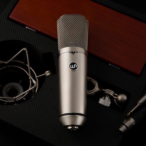 Mikrofonas WARM AUDIO Warm Audio WA-87 R2 Juodas - Mikrofonas Pojemnościowy