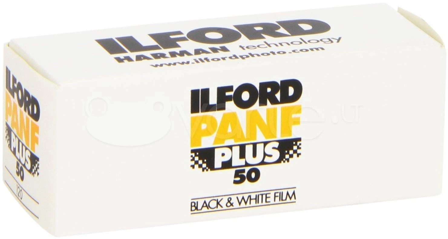 Fotojuosta Ilford Pan F Plus 120