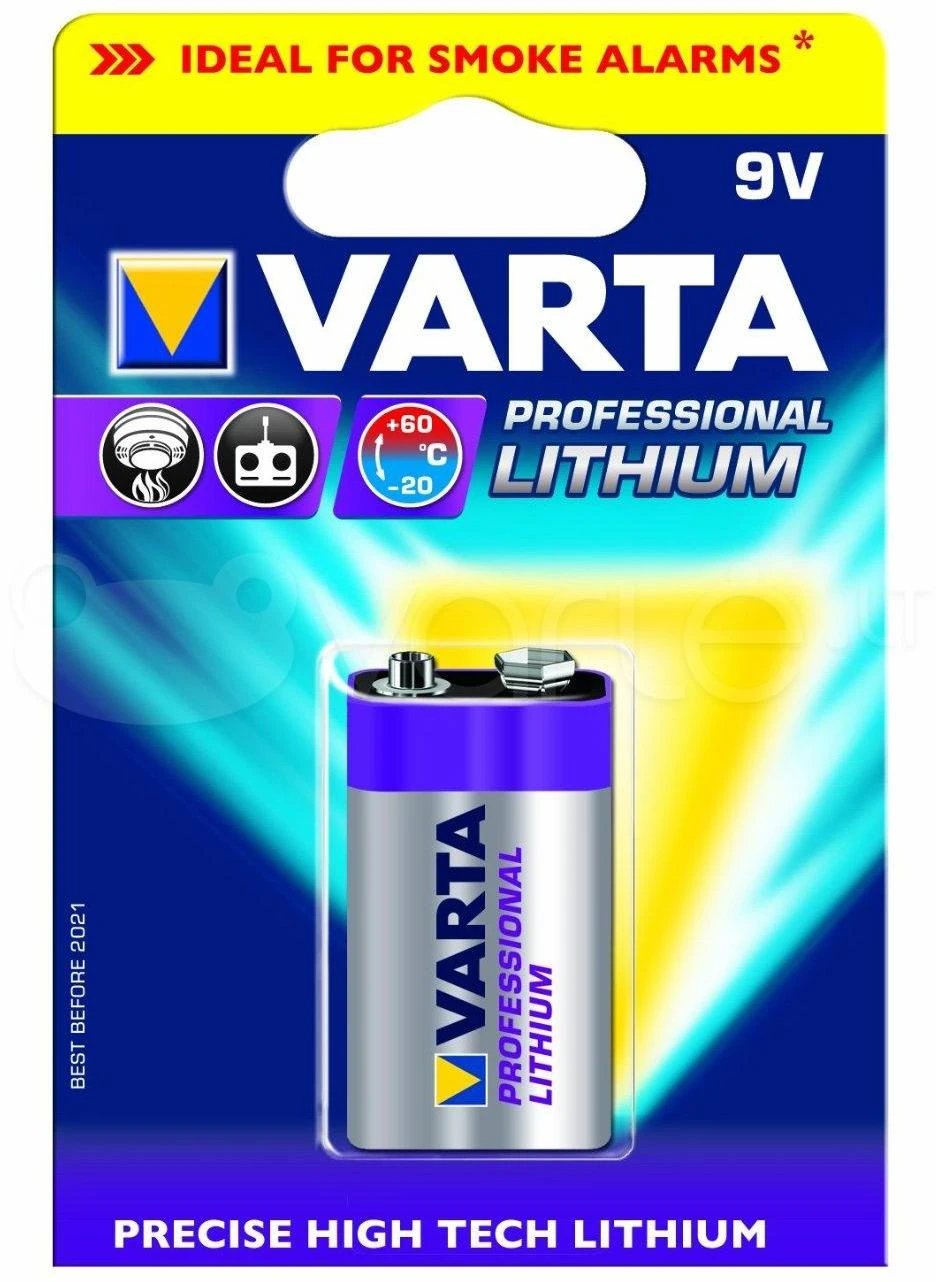Varta ULTRA Lithium 9 V Vienkartinė baterija 9V Litis