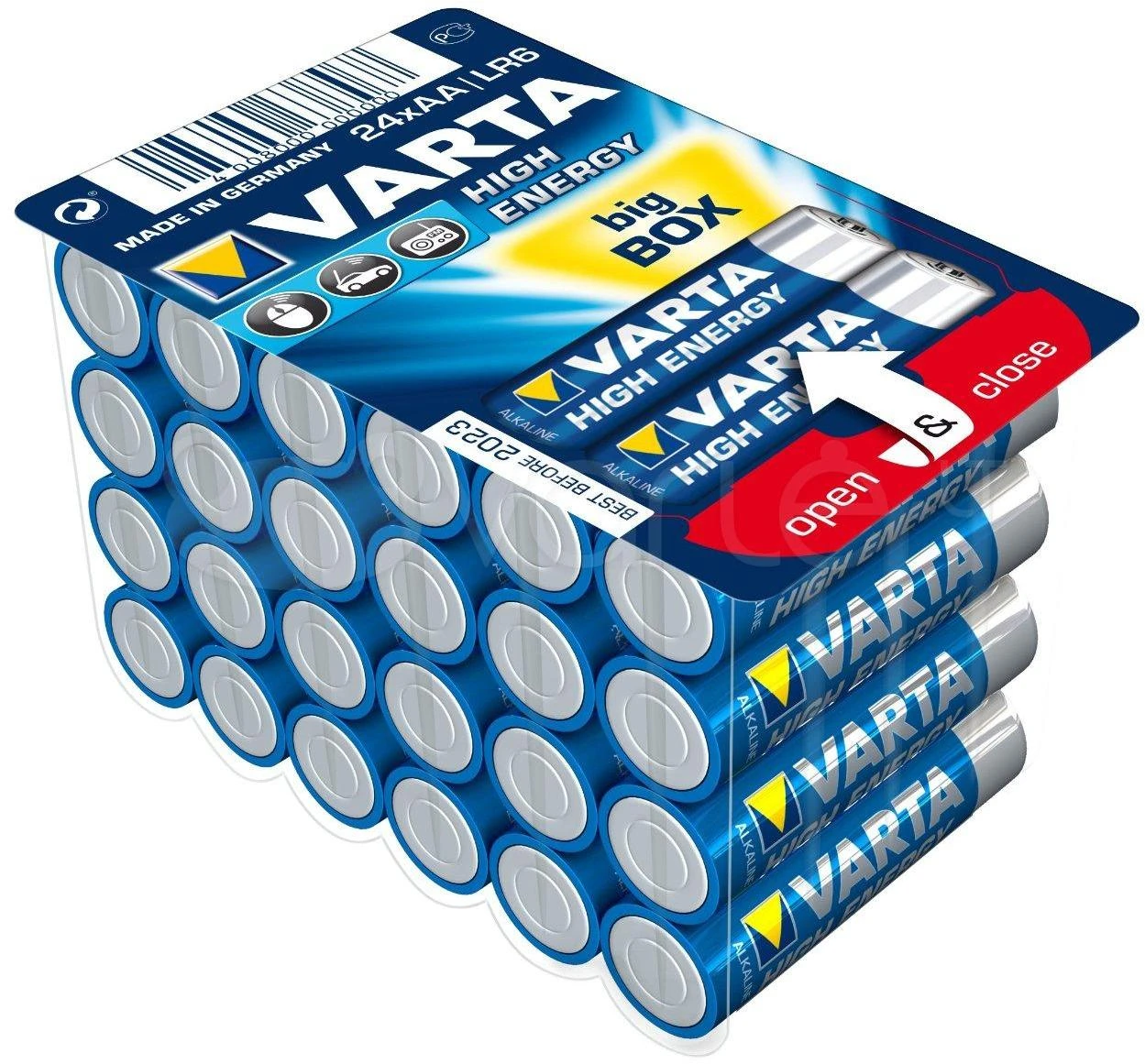 Baterija VARTA LR06 DIDELIS ENERGIJOS Ilgaamžė galia