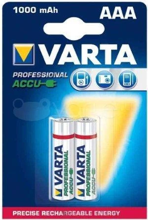 Įkraunami Elementai Varta AAA R03 1000 mAh 5703 4 vnt.