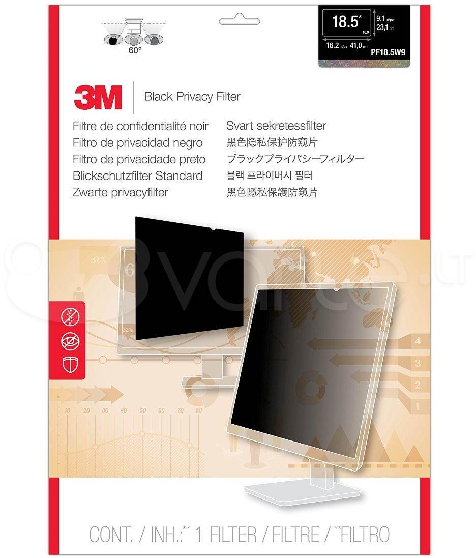 3M PF185W9B Privacy Filter for LCD Monitorius 18.5" Juodas