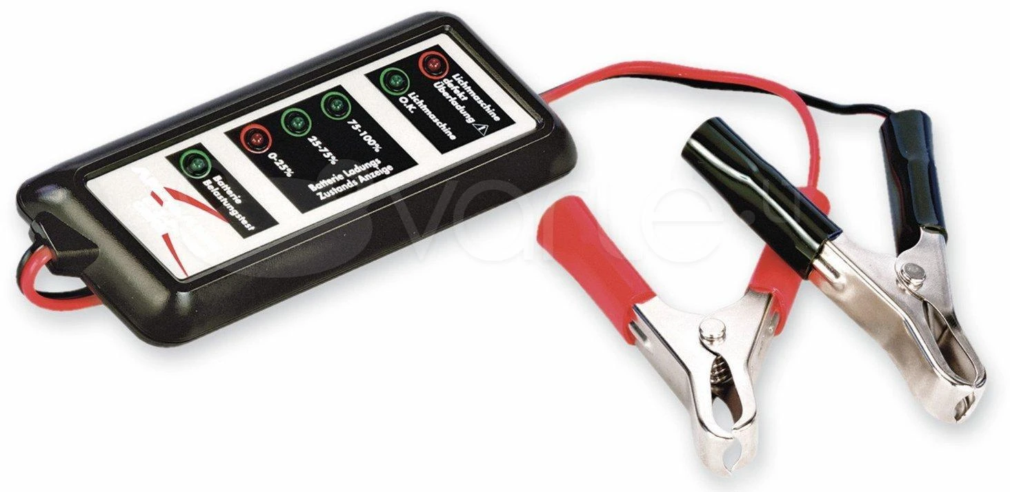 Wentronic Ansmann automobilio galios patikrinimas