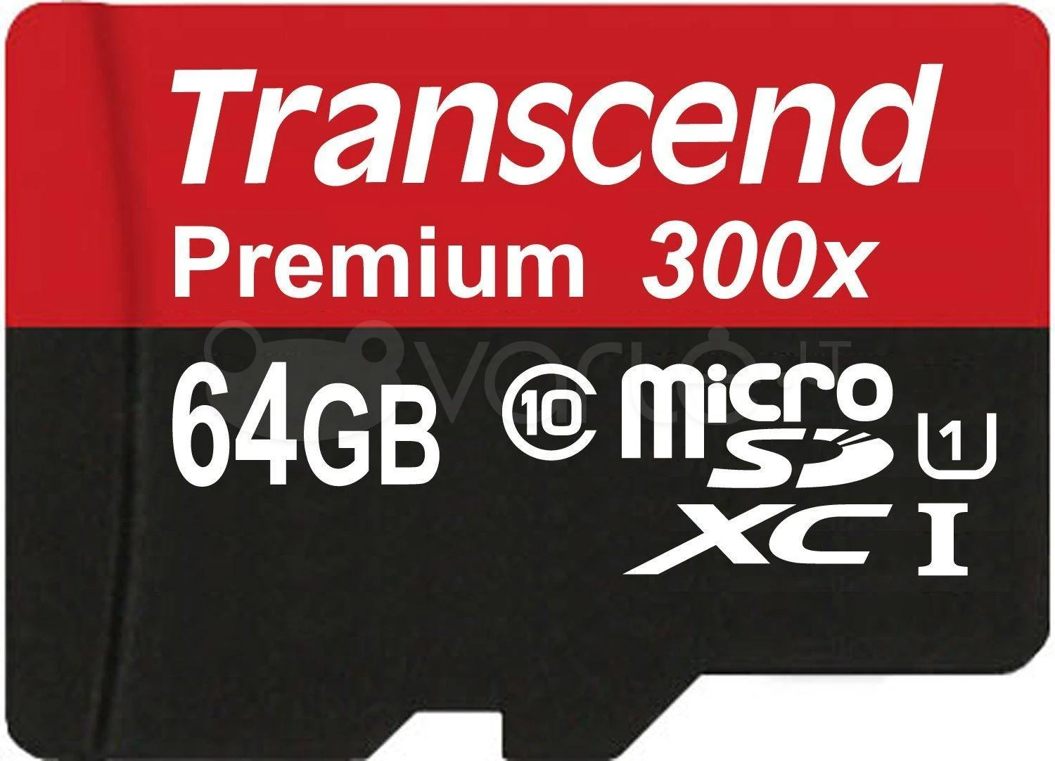 Transcend 64GB Micro SDXC atminties kortelė
