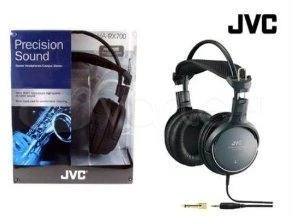 HiFi ir TV ausinės JVC HA-RX700E su Aukštos kokybės garso atkūrimu,"deep bass sound", 3,5m laidas, juodos