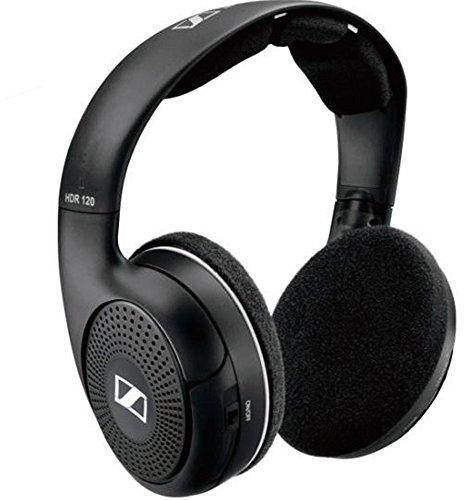 Belaidės RF ausinės Sennheiser RS 120 II, iki 100m, juodos | Varle.lt