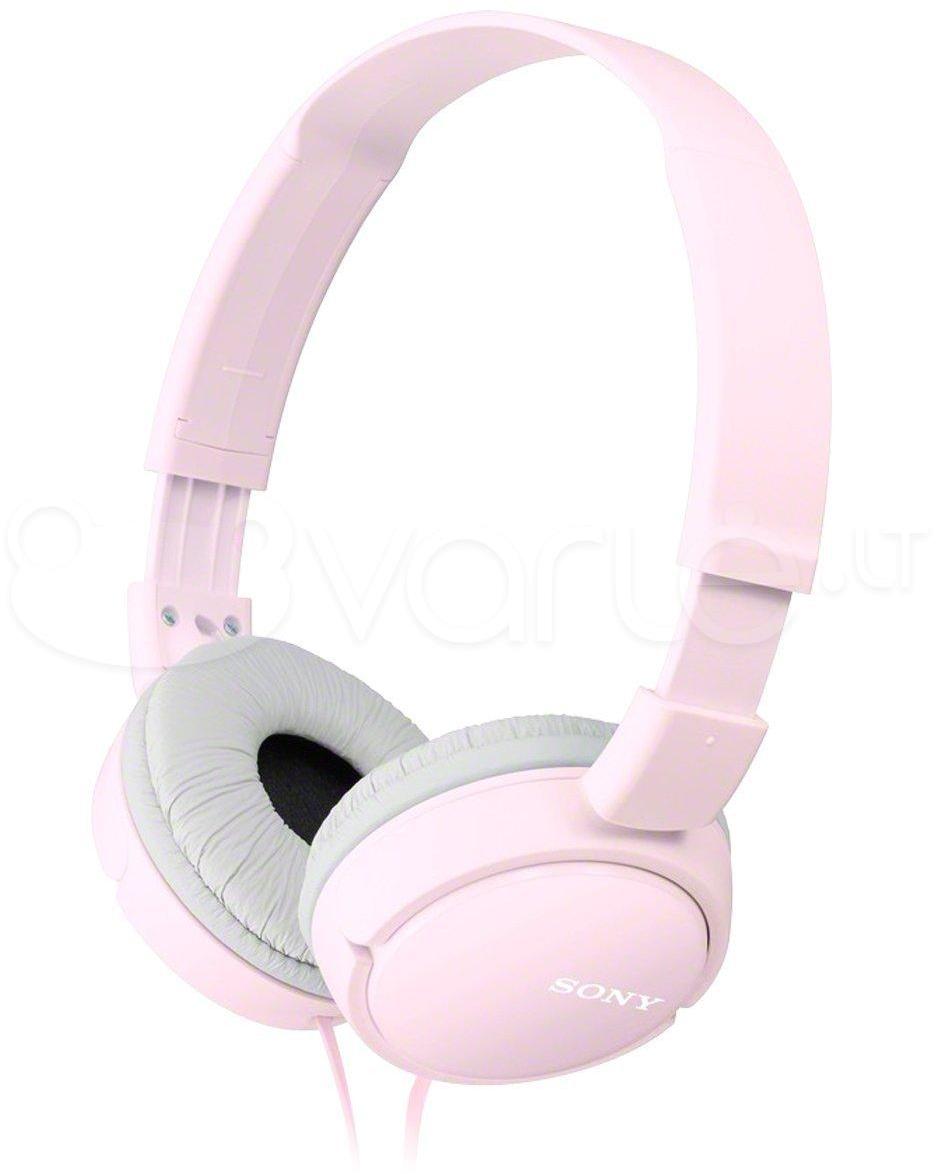 Sulankstomos ausinės Sony MDR-ZX110AP, Rožinės