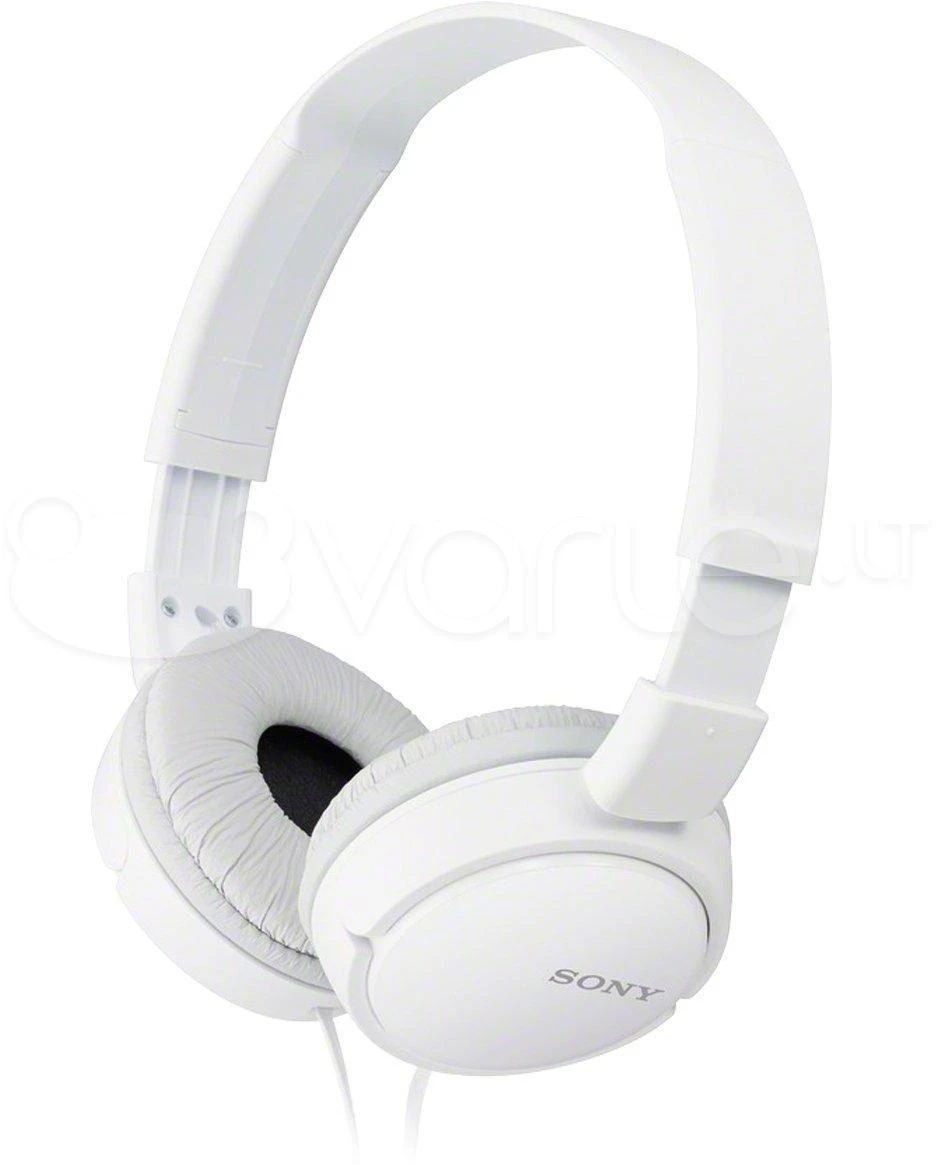 Ausinės Sony MDR-ZX110W, Baltos