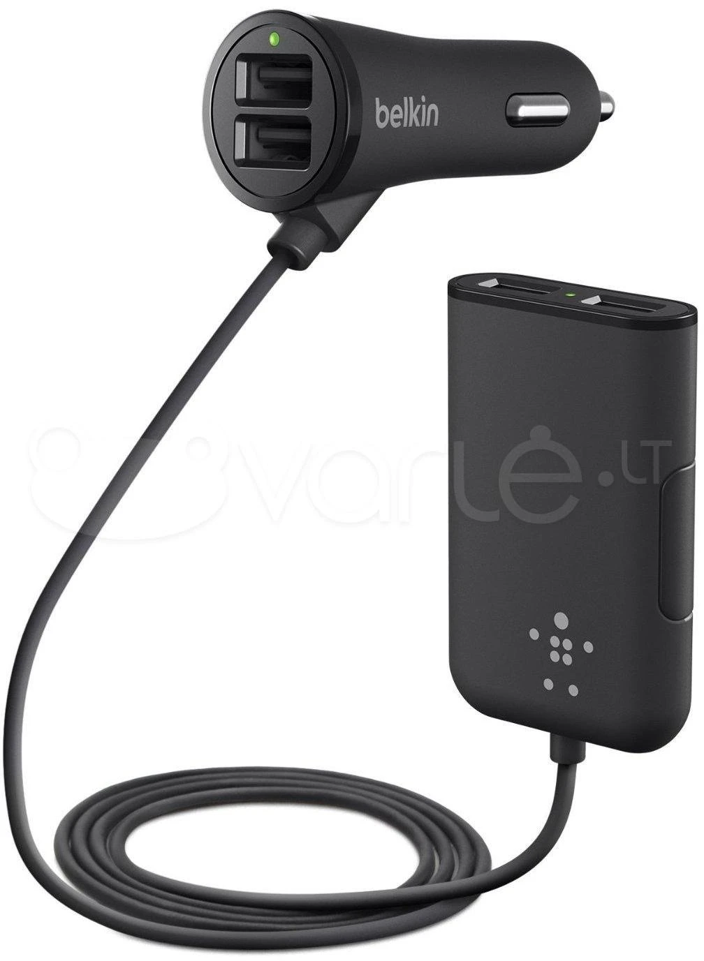 BELKIN ROAD ROCKSTAR 4PORT PASSENGER CHG