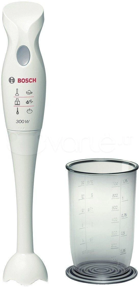 Bosch MSM6B150 plakiklis Immersion plakiklis 300 W Baltas
