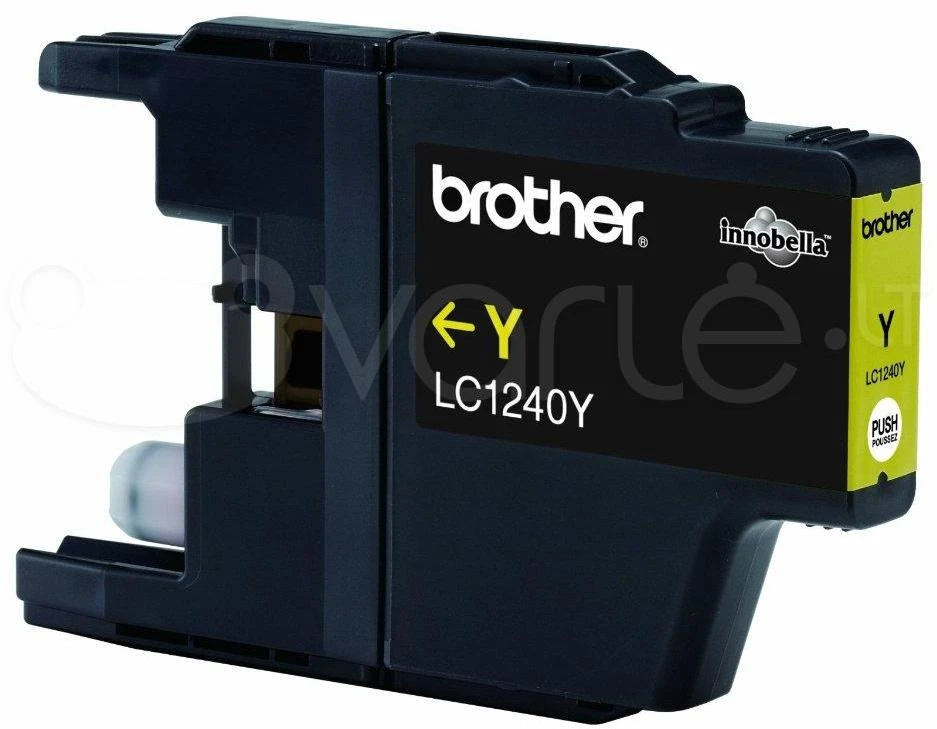 Brother Brolis LC-1240Y | Rašalo kasetė | Geltona