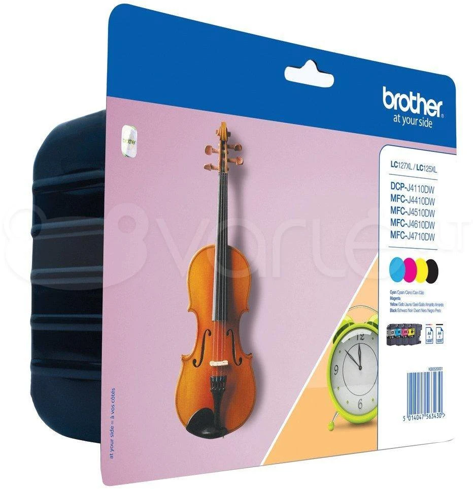 Rašalo kasetė Brother LC127XLVALBP CMYK| MFC-J4510DW