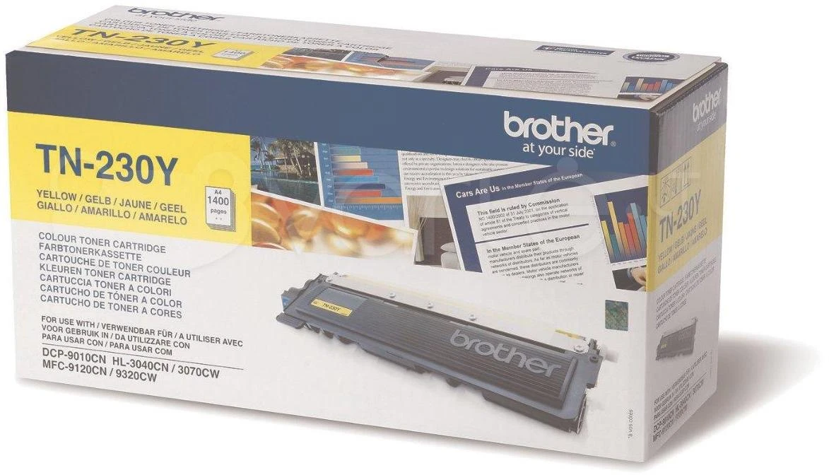 BROTHER TN-230Y TONERIS Geltonas 1400P