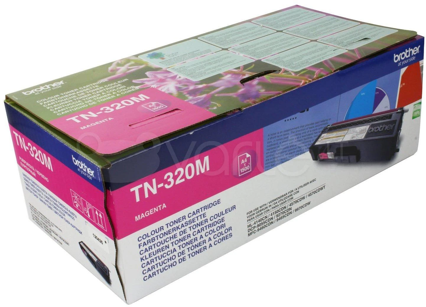 Brother TN-320, purpurinis dažiklis Brother