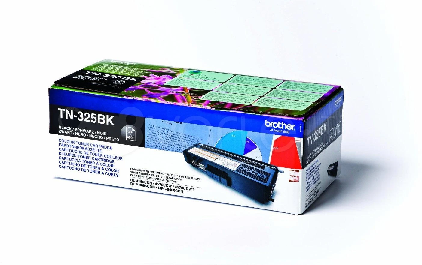 BROTHER TN-325BK TONER HIGH Juodas 4000P