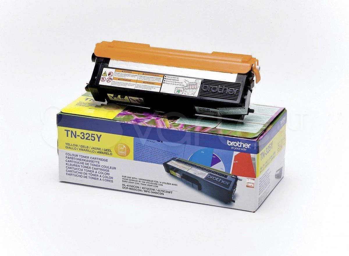 BROTHER TN-325Y TONER HIGH Geltonas 3500P